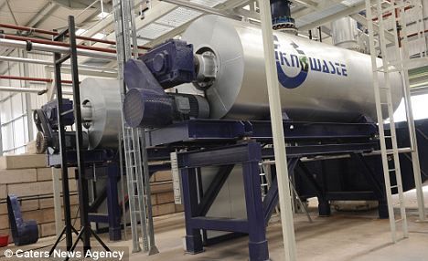 工廠每年可以回收再利用3.6萬噸垃圾。