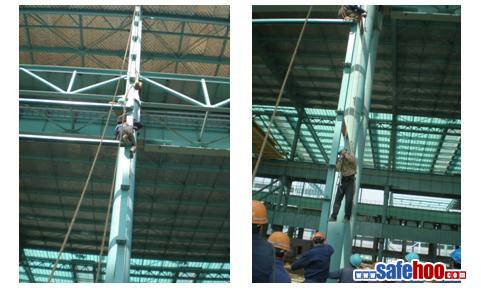 2008·4·24二十冶冷軋磨輥間鋼結構檁條高空墜落事件