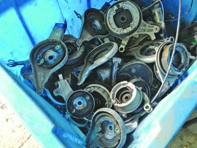 南京每年報廢140萬個剎車片重金屬致土壤絕育