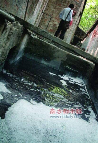 珠江污染。南都記者李向新攝