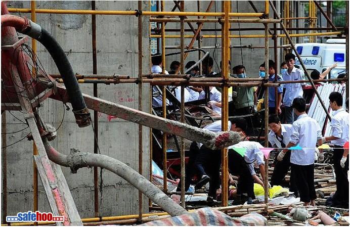 武漢電梯墜落19人喪生