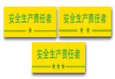 安全生產(chǎn)責任者胸章