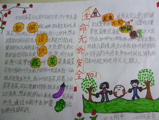 小學(xué)一年級安全知識手抄報(bào)大全