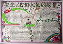 手抄報：我們的安全旋律