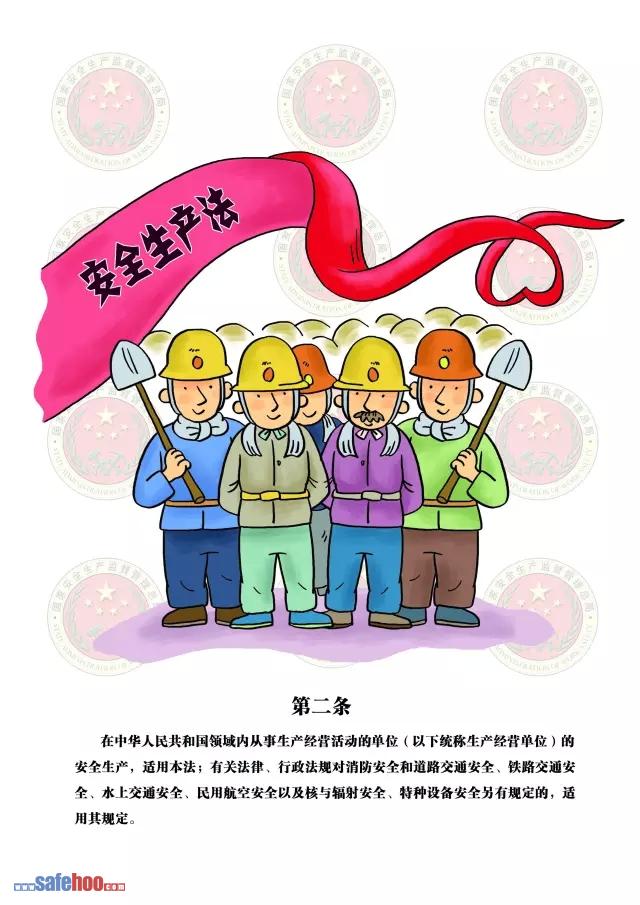 新中華人民共和國安全生產法第二條圖文版