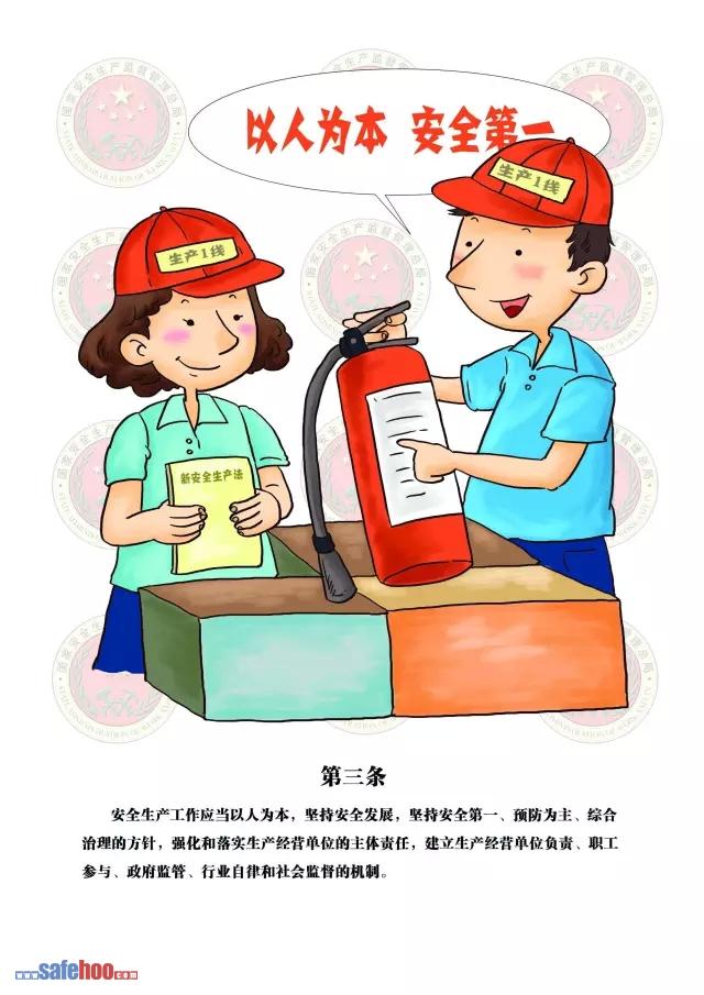 新中華人民共和國安全生產法第三條圖文版