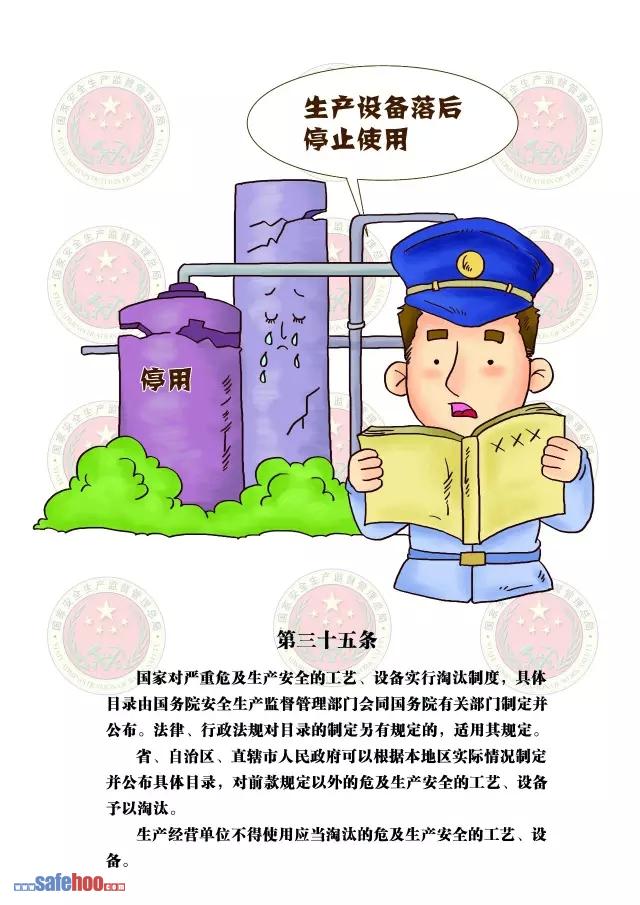 新中華人民共和國安全生產(chǎn)法第三十五條圖文版