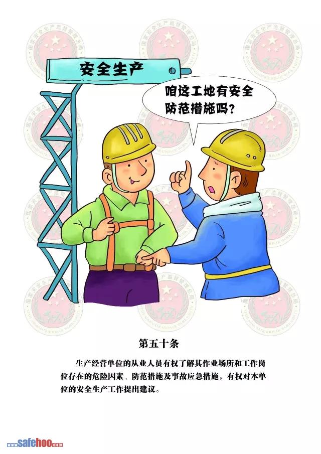新中華人民共和國安全生產法第五十條圖文版