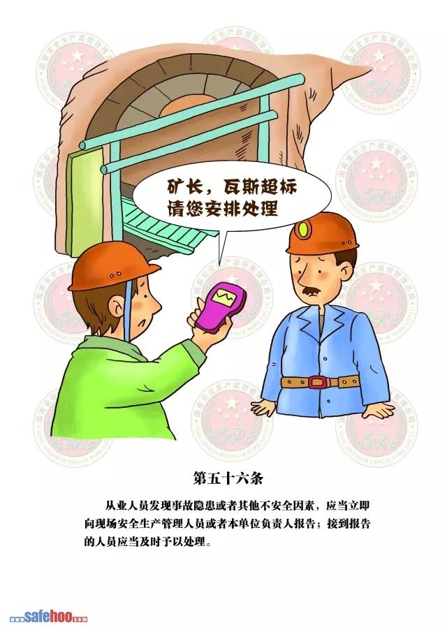 新中華人民共和國安全生產法第五十六條圖文版