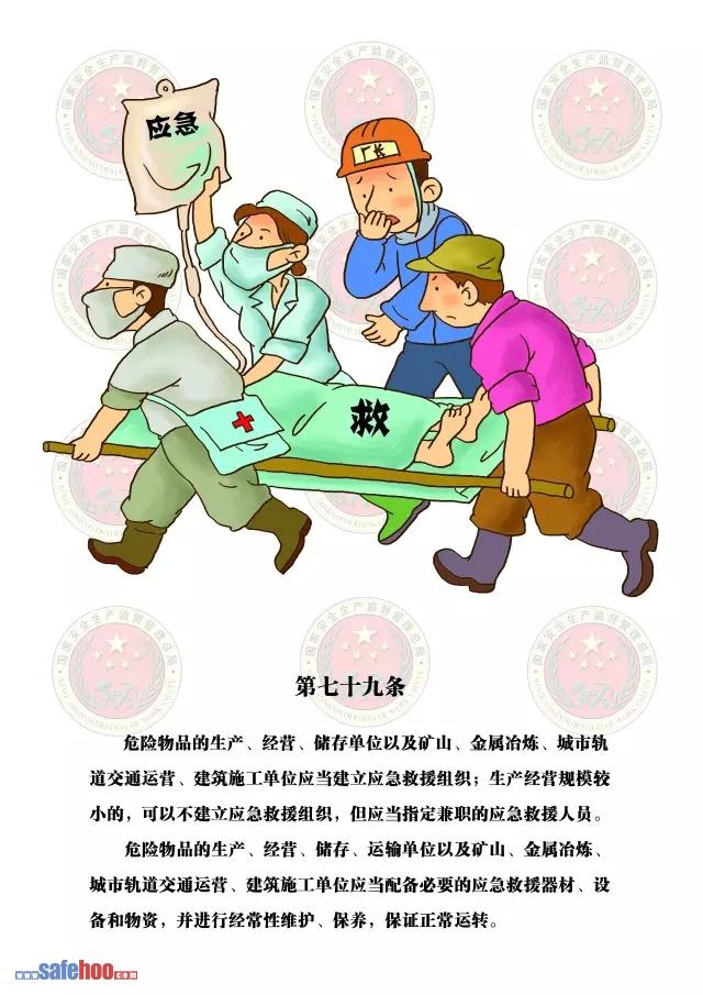新中華人民共和國安全生產法第七十九條圖文版
