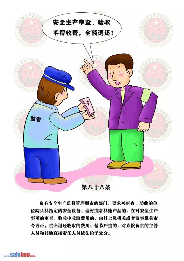 新中華人民共和國安全生產法第八十八條圖文版