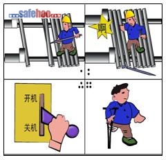 未拉保護開關斷電 翻鋼失去半截右腿