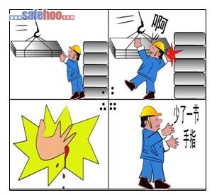 指吊作業不認真、大禍來了沒處跑