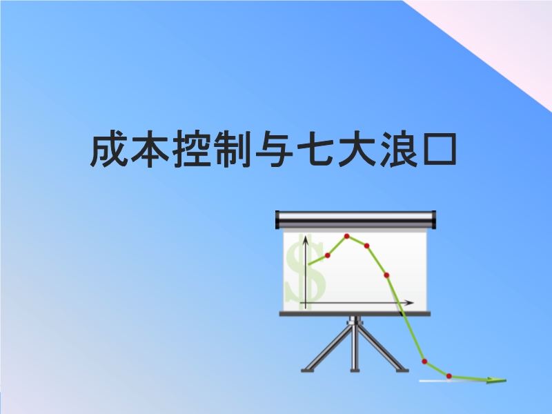 生產(chǎn)成本控制與現(xiàn)場七大浪費(fèi)