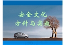安全文化方針與實效