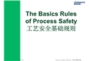 工藝安全基礎規(guī)則