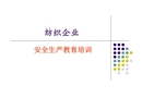 紡織企業安全教育