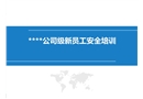 公司級安全培訓課件