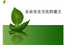企業安全文化的建立培訓