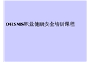 OHSMS職業健康安全基礎知識