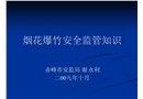 煙花爆竹安全監管知識
