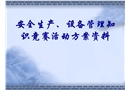安全生產、設備管理知識競賽活動資料