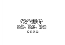 安全評價法律法規文件講課提綱