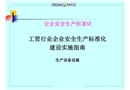 工貿行業企業安全生產標準化建設實施指南課件