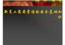 新員工需要掌握的安全基礎知識.