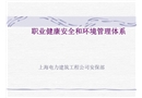 職業健康和環境管理體系