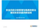 安全風(fēng)險(xiǎn)分級(jí)管理與隱患排查治理雙體系創(chuàng)建講解說(shuō)明