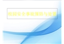 校園安全事故預防與處理
