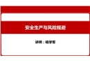 安全生產與風險規避