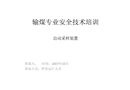 某公司輸煤專業安全技術培訓