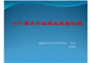 六個(gè)重點(diǎn)行業(yè)職業(yè)危害治理