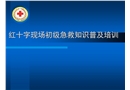紅十字現場初級急救知識普及培訓
