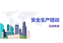 車間級安全生產(chǎn)培訓(xùn)