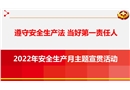 2022年安全生產月主題宣講課件
