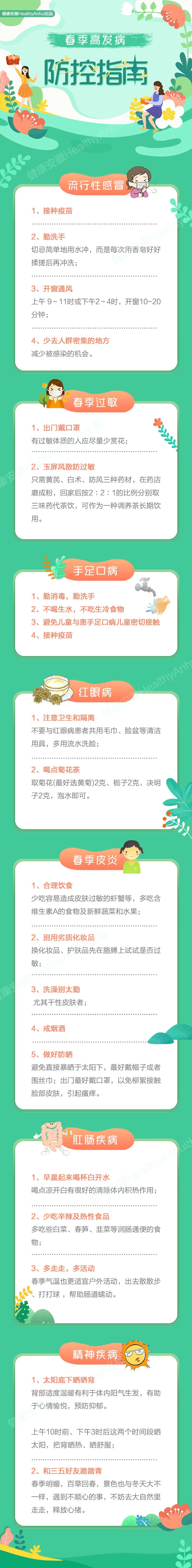 預防春季高發病