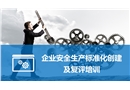 企業安全標準化創建及復評培訓