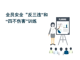 全員安全“反三違”訓練和“四不傷害”培訓
