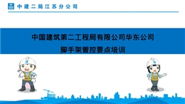 名企懸挑式、附著式升降腳手架安全管控要點