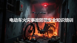 電動車火災事故防范安全知識培訓