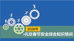 元旦春節(jié)安全綜合知識培訓(xùn)