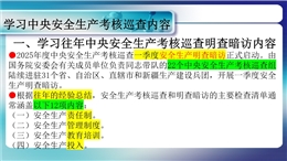 往年中央安全生產考核巡查明查暗訪內容