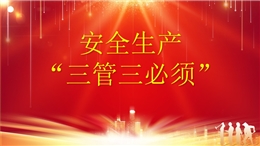 安全生產“三管三必須”