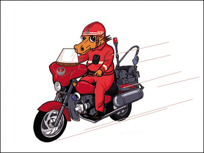 邯鄲自創(chuàng)消防12生肖各展其能