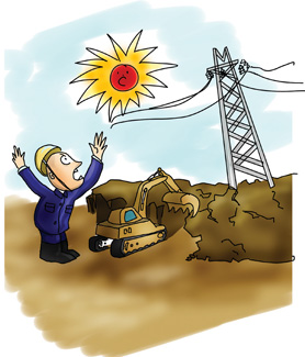 農(nóng)村安全用電知識(shí)漫畫(huà)（2）