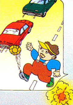 中小學(xué)生交通安全漫畫