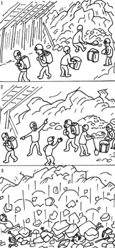 搶進度冒險作業 冒頂塌方砸死人